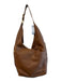 Hammitt Brown Leather Gold hardware Shoulder Bag Zip Close Assymmetrical Bag Brown / M