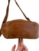 Latico Brown Leather Shoulder & Crossbody Zip Close adustable straps Bag Brown / S/M