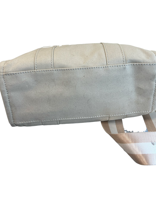 Marc Jacobs Beige Canvas Crossbody Logo Zip Close Detachable Bag Beige / M
