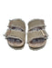 Birkenstock Shoe Size 38 Beige & Blush Leather Upper Suede Two Buckle Sandals Beige & Blush / 38