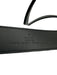 Gucci Black & Brass Leather Logo GG Marmont Belts Black & Brass / 90/36"
