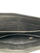 Chanel Black Caviar Leather Zip Up Interlocking CC Logo Continental Wallets Black