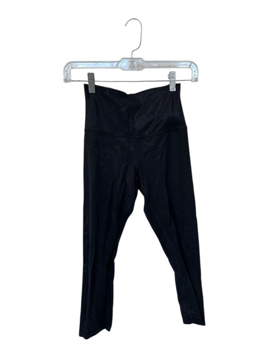 Lululemon Size 4 Black High Waist Sparkle Athletic Leggings Black / 4