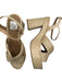 Dolce Vita Shoe Size 8 Tan Straw Platform Block Heel Sandals Tan / 8