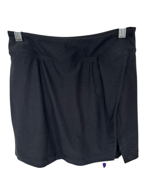 Outdoor Voices Size XS Black Polyester Blend Slit Built in Shorts Athletic Skirt Black / XS