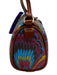 Dooney & Bourke Brown & Multi PVC Blend Crossbody All Over Print Zip Close Bag Brown & Multi / S