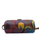 Dooney & Bourke Brown & Multi PVC Blend Crossbody All Over Print Zip Close Bag Brown & Multi / S