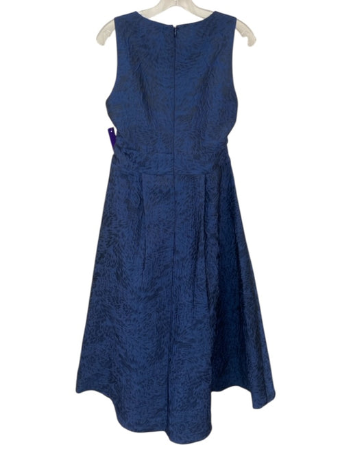 Shoshanna Midnight Size 12 Indigo Blue Polyester & Silk Sleeveless Evening Dress Indigo Blue / 12