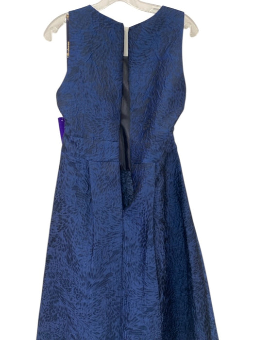 Shoshanna Midnight Size 12 Indigo Blue Polyester & Silk Sleeveless Evening Dress Indigo Blue / 12