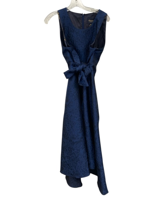 Shoshanna Midnight Size 12 Indigo Blue Polyester & Silk Sleeveless Evening Dress Indigo Blue / 12