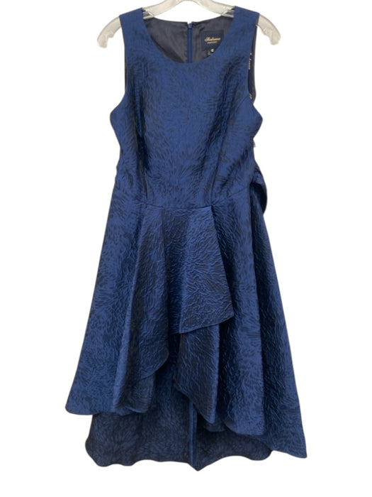 Shoshanna Midnight Size 12 Indigo Blue Polyester & Silk Sleeveless Evening Dress Indigo Blue / 12