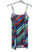 Lily Pulitzer Size S Red Blue & Multi Silk Spaghetti Strap Striped Dress Red Blue & Multi / S