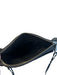 Rebecca Minkoff Black Pebble Leather Zip Close Inside & Outside Pockets Bag Black / S
