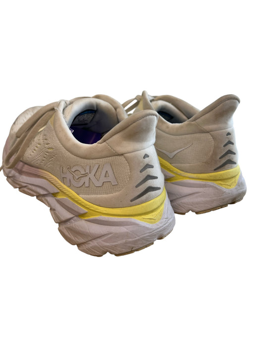 Hoka Shoe Size 8 White Low Top lace up Sneaker Shoes White / 8