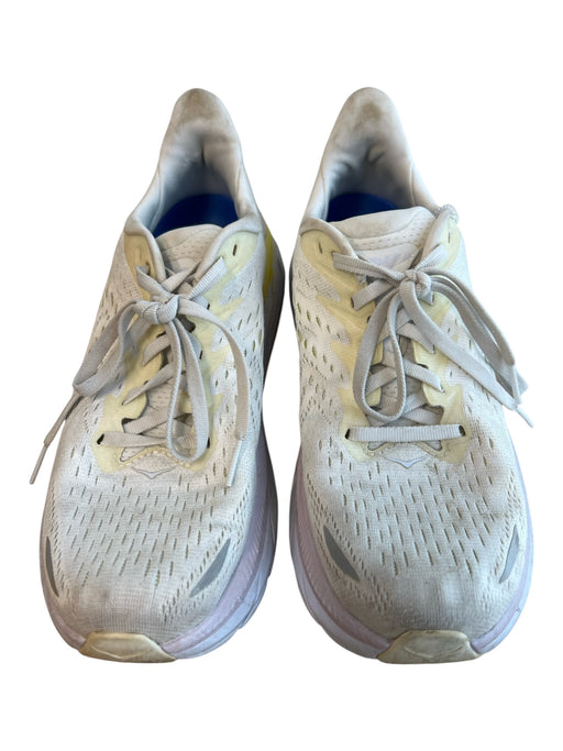 Hoka Shoe Size 8 White Low Top lace up Sneaker Shoes White / 8