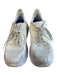 Hoka Shoe Size 8 White Low Top lace up Sneaker Shoes White / 8