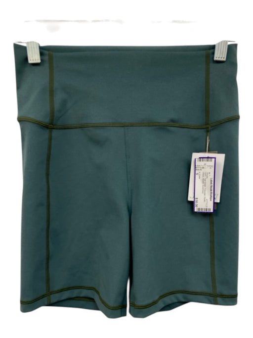 J. Crew Size S Teal Green Polyester Elastic Waist Athletic Shorts Teal Green / S