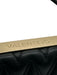 Valentino by Mario Valentino Black Gold Tone Hardware Quilted Flap Bag Black