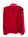 Tuckernuck Size Medium Red & Pink Polyester Long Sleeve Standing Collar Top Red & Pink / Medium
