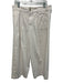 Madewell Size 12 Blush Pink Cotton Button & Zip Front Pleat Detail Cropped Pants Blush Pink / 12