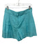 Sandro Size 42 turquiose blue Cotton & Viscose Clasp & Zip close Shorts turquiose blue / 42