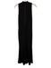 Alice & Olivia Size 10 Black Polyester Mock Neck Sleeveless Back Zip Dress Black / 10