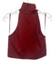 Torn By Ronny Kobo Size L Burgundy Red Rayon Blend Mock Neck Back Zip Top Burgundy Red / L