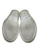 Rene Caovilla Shoe Size 41 White & Iridescent Leather Croc Embossed Sneakers White & Iridescent / 41