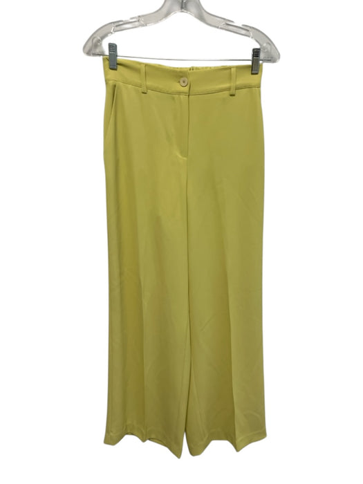 Dixie Size XS/S Yellow Green Polyester Mid Rise Wide Leg Oversize Pant Set Yellow Green / XS/S