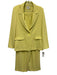 Dixie Size XS/S Yellow Green Polyester Mid Rise Wide Leg Oversize Pant Set Yellow Green / XS/S