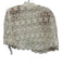 Carol Mignon Size 4 Black & White Strapless Lace Overlay Mini Bolero Dress Set Black & White / 4