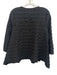 IC by Connie K Size M Black Polyester Long Sleeve Textured Keyhole Back Jacket Black / M