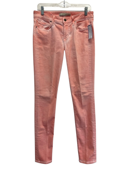 Rich & Skinny Size 29 Pink Lyocell blend Low Rise Distressed Skinny Jeans Pink / 29