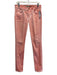 Rich & Skinny Size 29 Pink Lyocell blend Low Rise Distressed Skinny Jeans Pink / 29