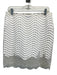 Ann Taylor Size 6 White Cotton Side Zip Eyelet Lace Trim Above the Knee Skirt White / 6