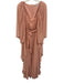Badgley Mischka Size 2 Blush Pink Missing Fabric Tag Tie Waist Maxi Gown Blush Pink / 2