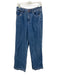 Sea New York Size 6 Medium dark wash Cotton Wide Leg Denim Zip Fly Jeans Medium dark wash / 6