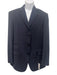 Etro Navy Wool Solid Notch Lapel 3 button Men's Suit Navy / 52