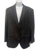Hacket London Dark Gray Wool Solid Notch Lapel 2 Button Suit Dark Gray / 54