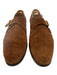Crockett & Jones Shoe Size 10E Brown Suede Solid Single Buckle Dress Men's Shoes Brown / 10E