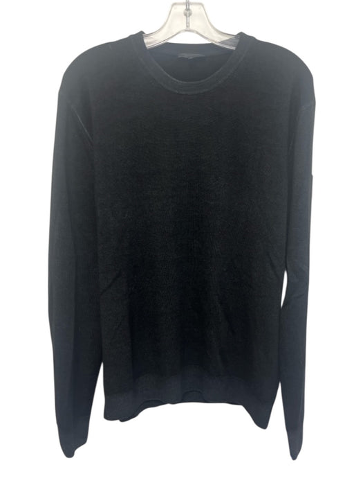 Belstaff Size XL Gray Merino Wool Solid Crew Men's Sweater Gray / XL