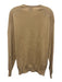 Hackett AS IS Size L Tan Wool Solid V Neck Men's Sweater Tan / L