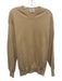 Hackett AS IS Size L Tan Wool Solid V Neck Men's Sweater Tan / L