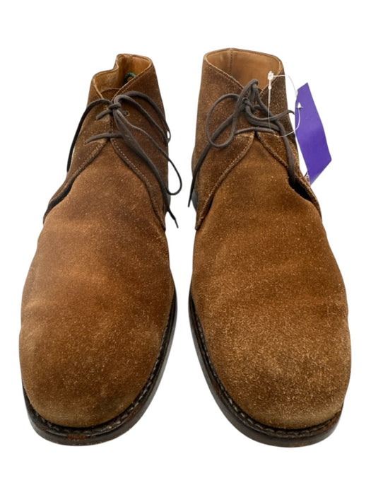 Hackett Shoe Size 10 Tan Suede Solid Chukka Men's Shoes Tan / 10