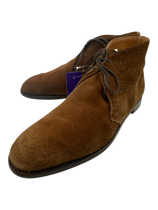 Hackett Shoe Size 10 Tan Suede Solid Chukka Men's Shoes Tan / 10