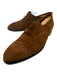 Crockett & Jones Shoe Size 10E Brown Suede Solid Cap Toe Brogue Men's Shoes Brown / 10E