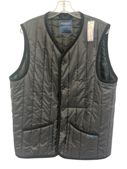 Lavenham Size XXL Black Synthetic Quilted Vest Men's Jacket Black / XXL