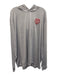 Johnnie O NWT Size XXL Gray Synthetic Heathered Hoodie Men's Long Sleeve Shirt Gray / XXL