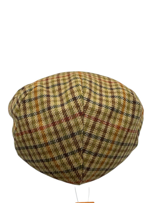 Paul Stuart Green & Multi Wool Plaid Men's Hat Green & Multi