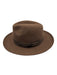 Lock & Co. Brown Fur Felt Solid Fedora Men's Hat Brown